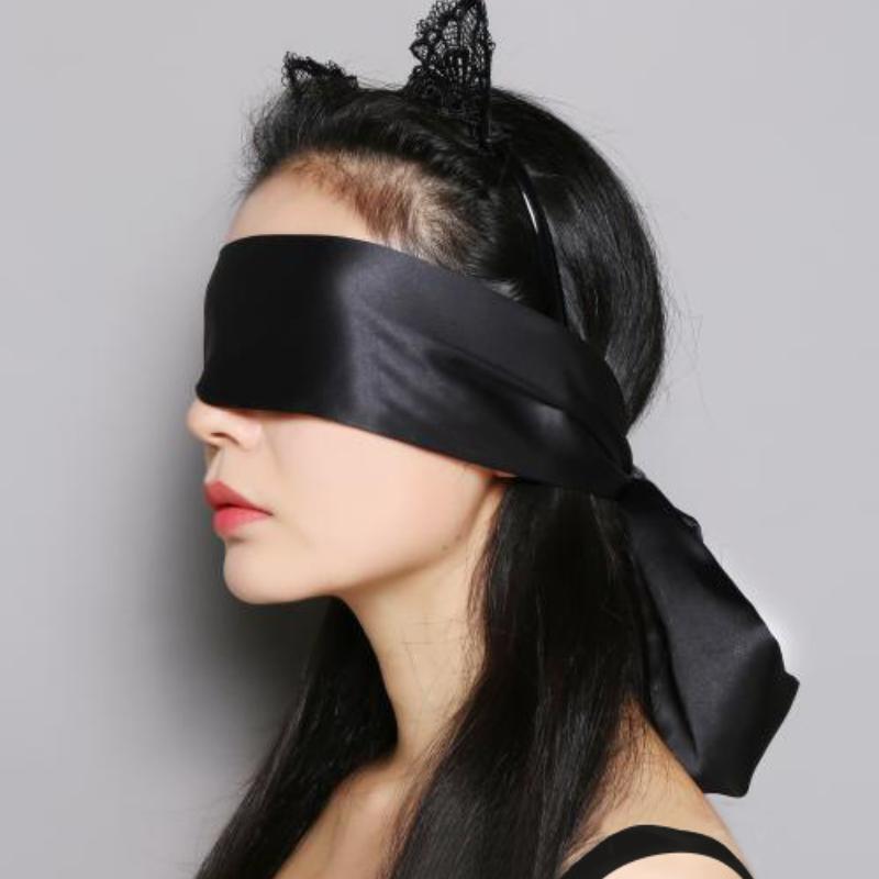 1.5M Erotic Eye Mask Self Bondage Restraint Ribbon BDSM Masks Eyes Patch Blindfold Masque Sex Toys For Couples SM Adult
