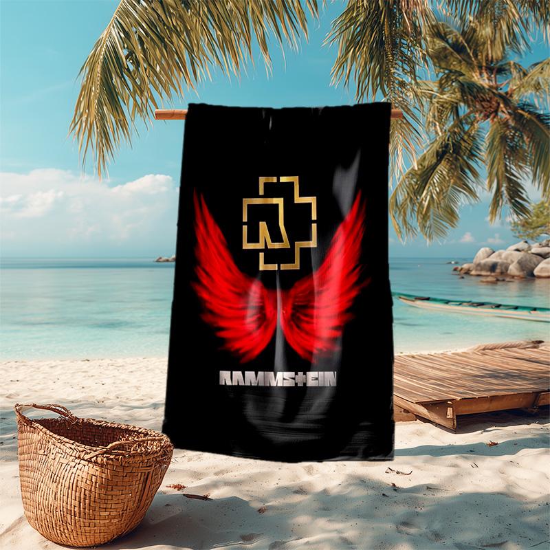 Till Lindemann, Lead Singer of the German Heavy Metal Rock Band Rammstein, Outdoor Camping Vacation Swimming Beach Scarf Decorative Blanket F13