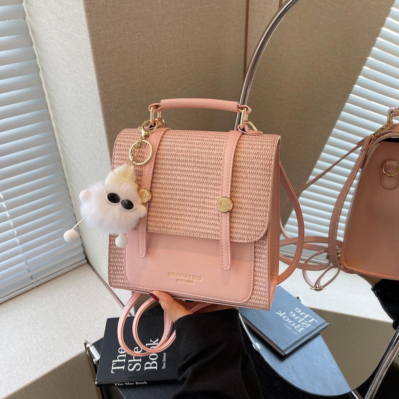 Backpack Women's Fashion Versatile Niche Design Student Bag Leisure Class Lightweight Travel Small Backpack