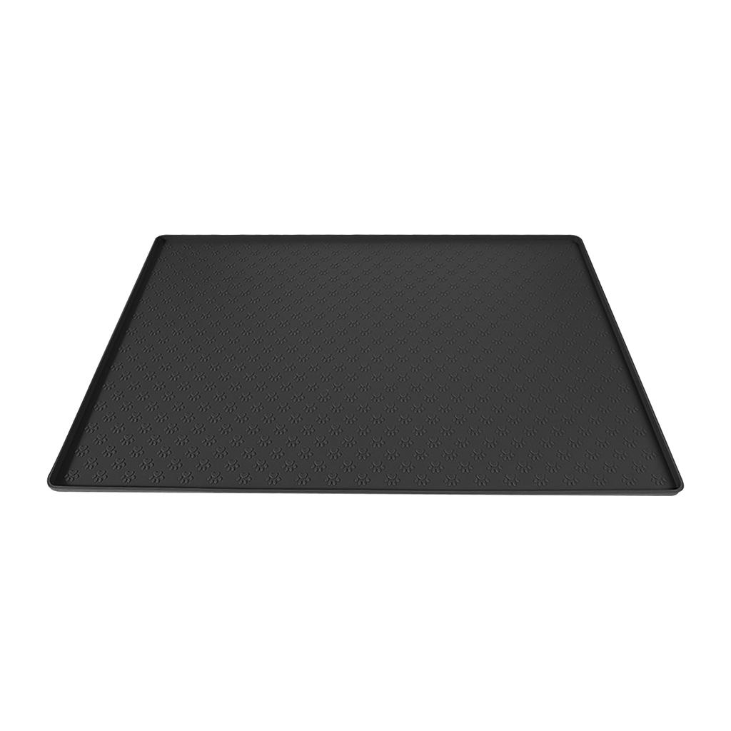 Silikon Auslaufsichere Haustier-Futtermatte Mit Erhöhtem Rand.