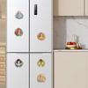 DIY Diamond Painting Refrigerator Magnets, Disney Princess Theme, Cross-stitch Round Diamond Handicraft Home Decoration Gift