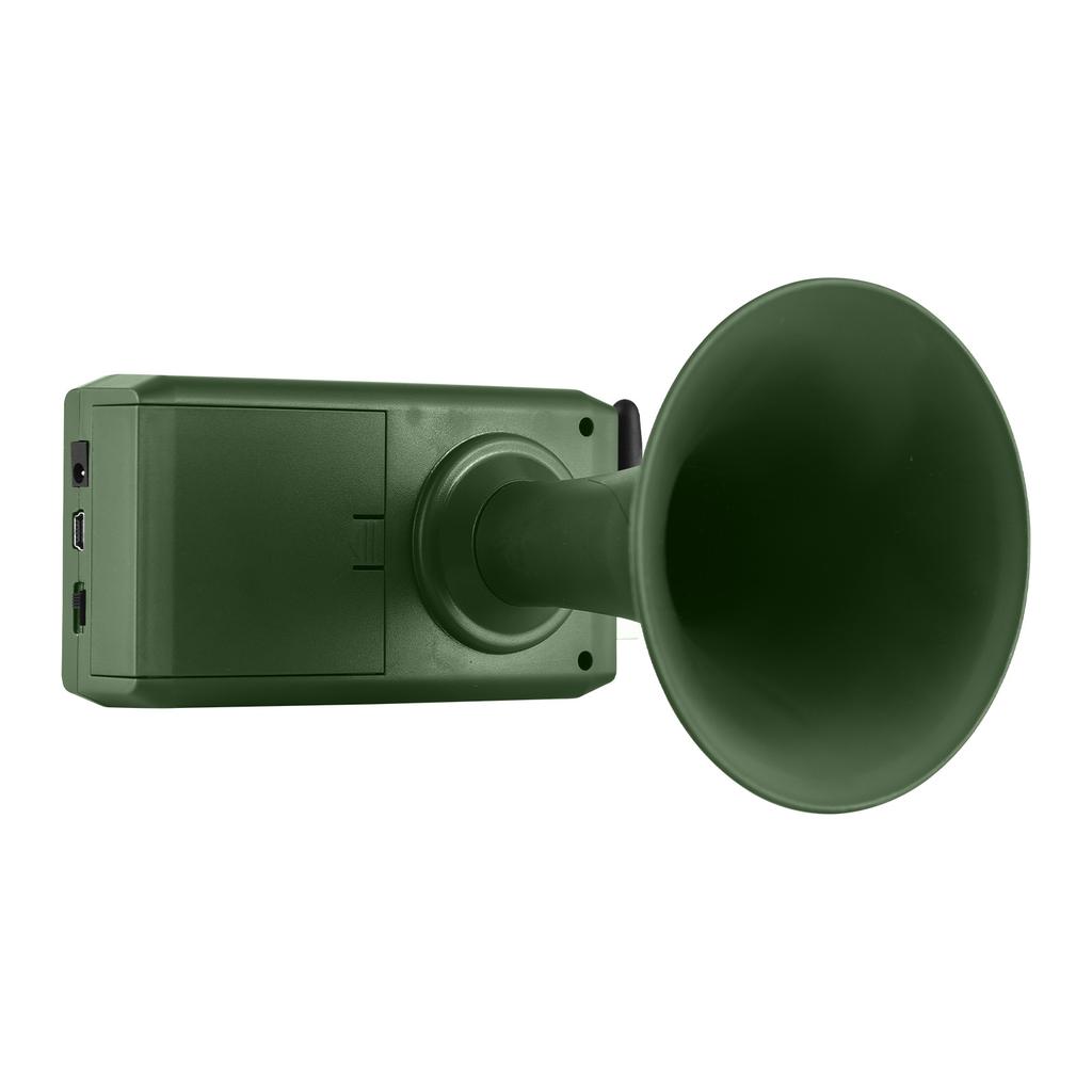 Bird Repellent Devices Outdoor with Remote Control Wireless MP3 Player and Loudspeaker Anti Repellent with 110 Songs