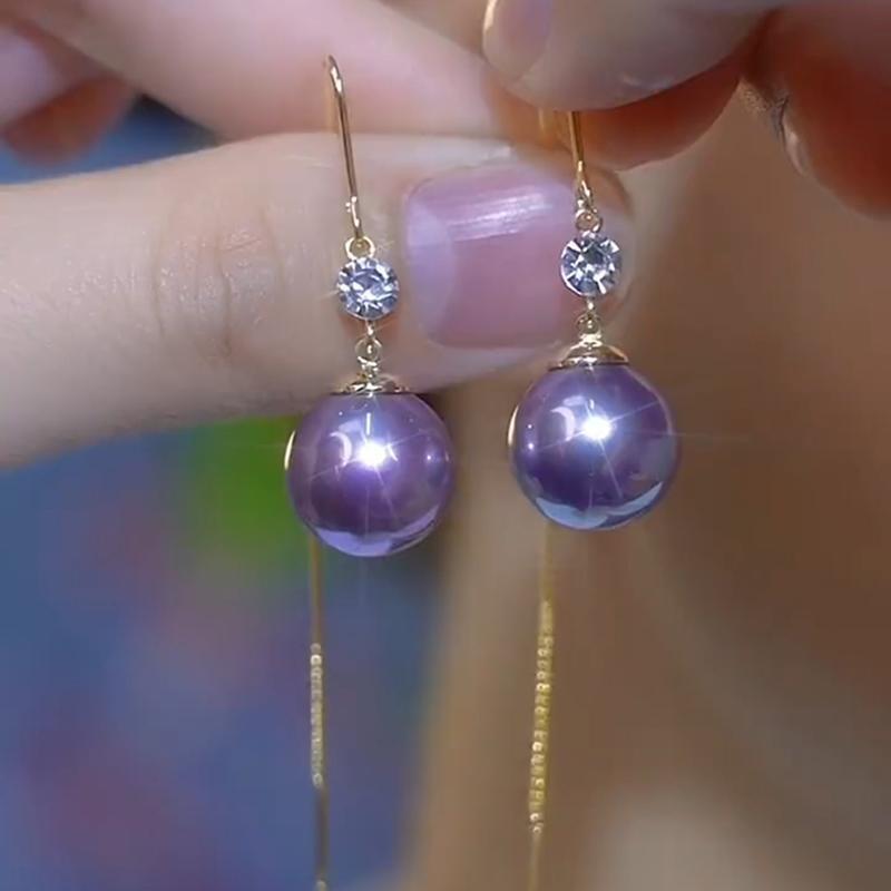 „Trend 2024“: Quasten-Tropfenohrringe mit Schneeflocken- und Blattdesign für Damen"