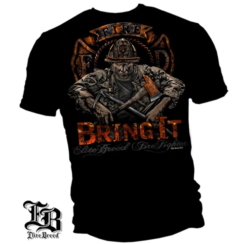 ELITE BREED FIREFIGHTER - BRING IT - T-Shirt S