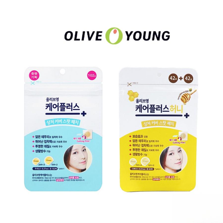 

Olive Young Care Plus Honey Scar Cover Spot Patch 84ea&Care Plus Scar Cover Patch120ea