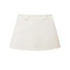 Lambswool Plush Women's A-Line Bodycon Mini Skirt - Autumn Winter 2025