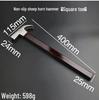 Magnetic Anti-slip Claw Hammer with Convex Surface & Nail Puller - Right Angle Woodworking Tool, Free Shipping
