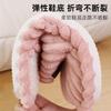 Cotton Slippers Winter Indoor Home Home Home Non-slip Warm Floor Plush Slippers