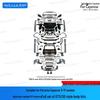 Porsche Cayenne 25 GTS/SD PP Body Kit: Front & Rear Bumpers Upgrade