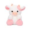 7 Inc Soft Pink Cow Plush Toy Cute Cartoon Strawberry Cow Calf Doll Children'S Toys Brithday Gift