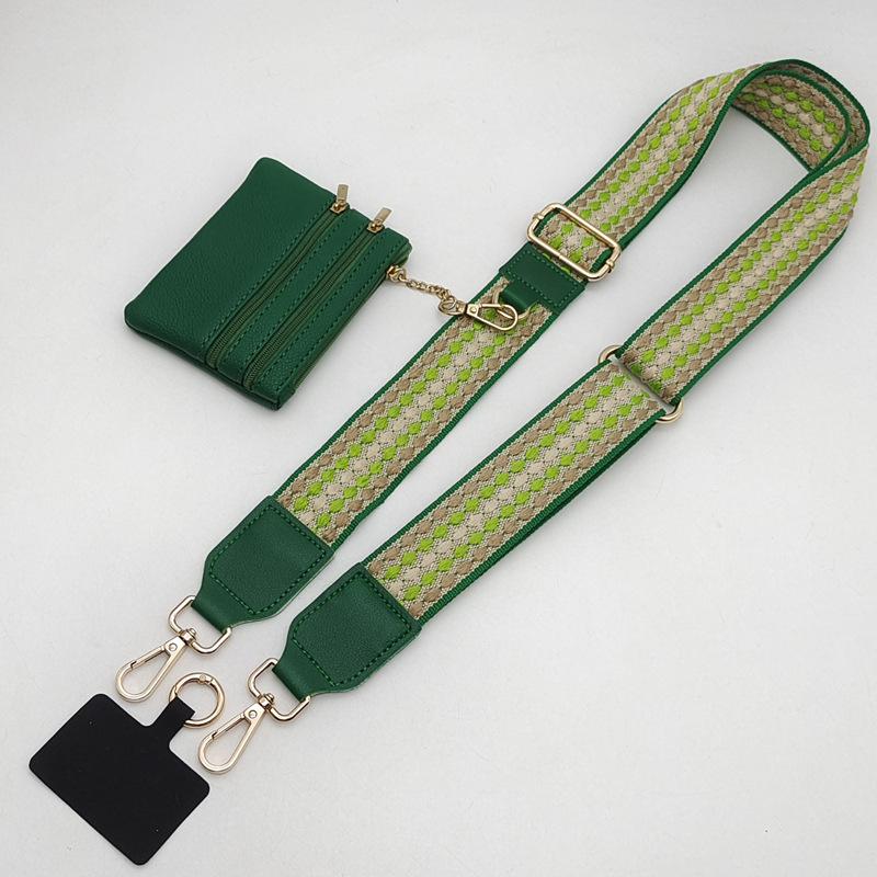 Fashion Polka Dot Mobile Phone Bag Strap Long Shoulder Strap Crossbody Adjustable Neck Bag Women's Bag Replacement Strap