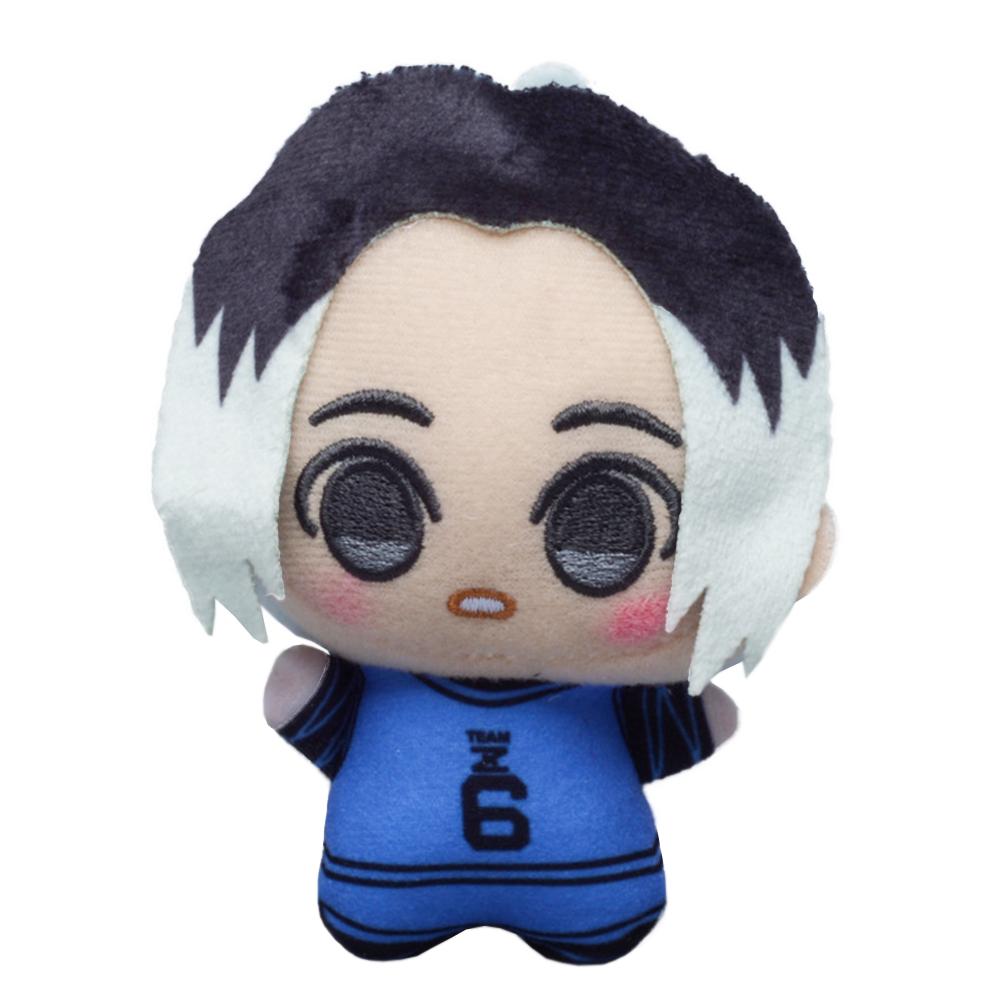 Mini Anime Plush Stuffed Doll Seishiro Nagi Plush Soft Toy Jingo Raichi Isagi Yoichi Chigiri Bachira Meguru Plush Keychain Gift