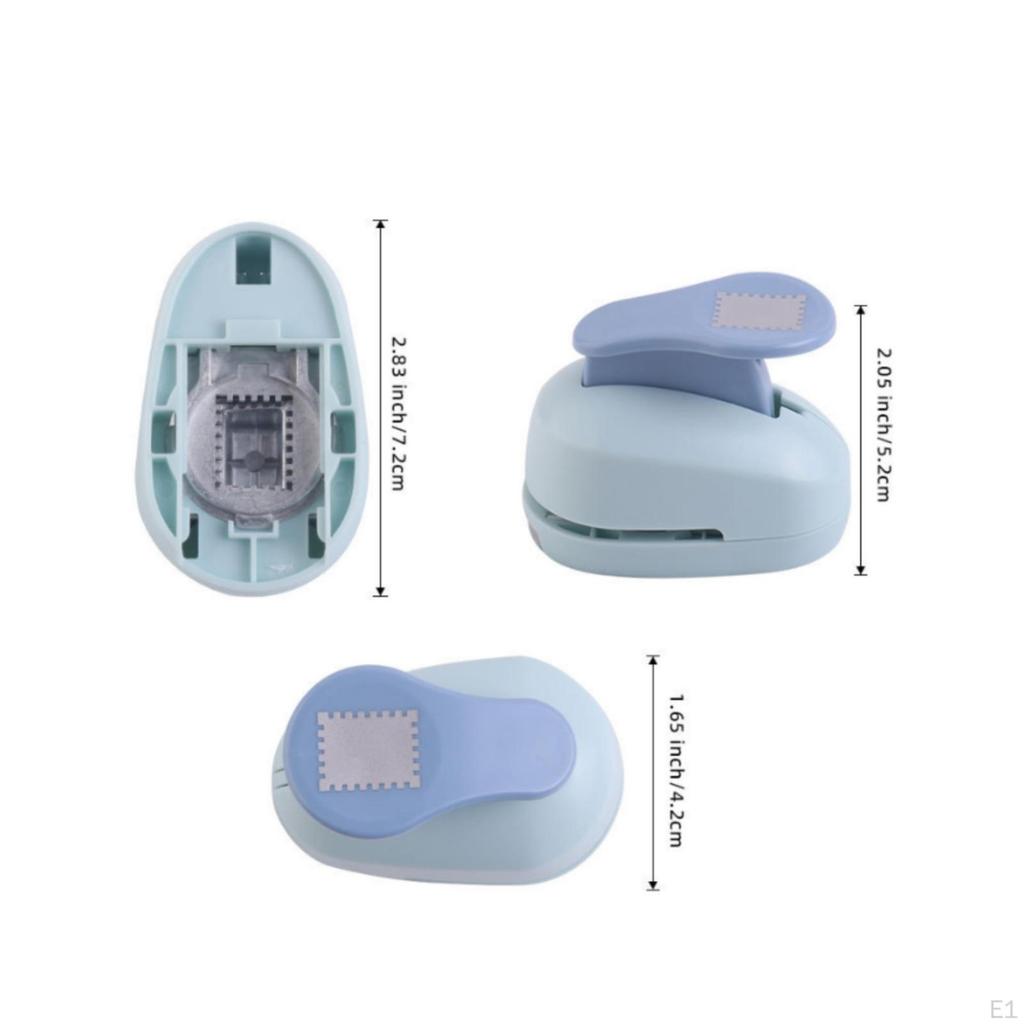 Postage Stamp Punch Compact Stamp-Shaped Simple Press for DIY Crafts
