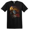 Skeleton Horror T Shirt Creepy Ghost Candlelight Costume Tee