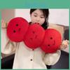 Red Shaped Tanghulu Plush Toy Cute Stuffed Doll Cartoon Kids Birthday Gifts