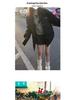 2026 Spring/Autumn High-End Gray Wool Blend Slimming A-Line High-Waisted Midi Skirt - Korean Style for Women