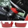 Electric Steering Wheel Upper Base Decor Cover Trims for Dodge Challenger 2015+