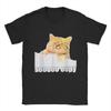 Men T-Shirt Eepy Cat Sleepy Cat Meme Awesome Tee Shirt Short Sleeve T Shirts Round Neck Mens Harajuku Breathable Top