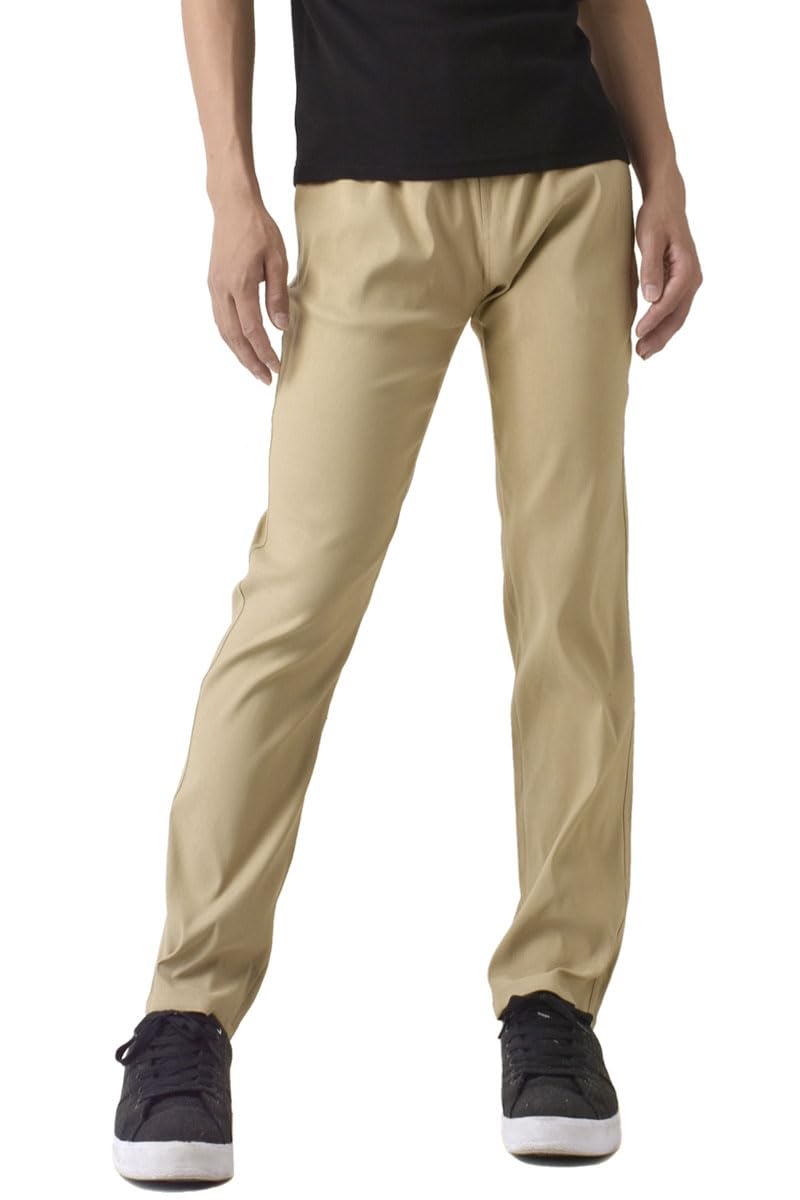 

ФЛАГ НА КОМАНДЕ Эластичные зауженные спереди для и Размер Бежевый Мужские леггинсы, Брюки, Застежка, Леггинсы, Талия, Бизнес, Гольф, Мужской низ, A6B, S, бежевый