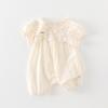 Korean Style Baby Girl Long Sleeve Jumpsuit - Summer 2026 Collection