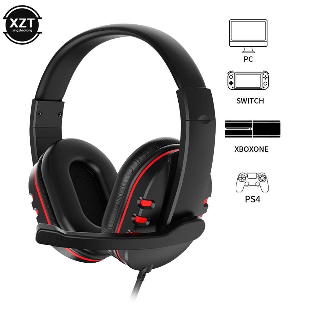 Wired Gaming Headphones Gamer Headset with Microphone For PC Computer Laptop PS4 PS5 Play Station 4 5 Nintendo Switch Tablet 7