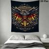 Deutsches Kaiserreich Wandteppich Ästhetischer Wandbehang Bedruckter Stoffdecke Dekorative Wandteppiche für Schlafzimmer Wohnzimmer Heimdekoration