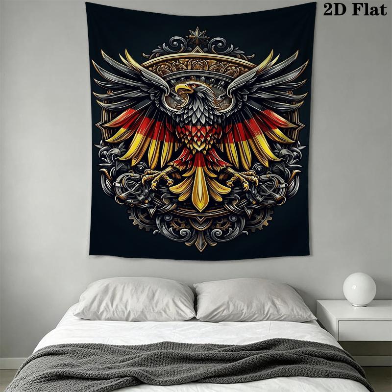 Deutsches Kaiserreich Wandteppich Ästhetischer Wandbehang Bedruckter Stoffdecke Dekorative Wandteppiche für Schlafzimmer Wohnzimmer Heimdekoration