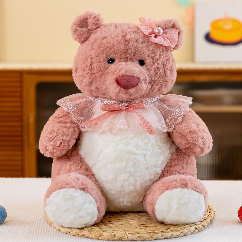 Hanhan Bear Teddy Bear Doll Plush Toy Children'S Soothing Doll Birthday Gift