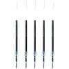 Mitsubishi Pencil Jetstream Refills, Black, 1.0mm, Set of 5