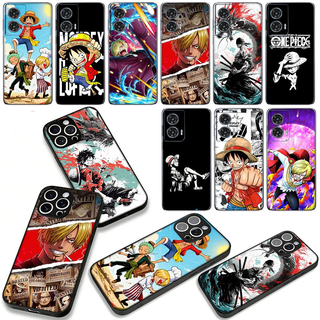 Luffy Sanji ONE Roronoa Zoro PIECES Case for Samsung Galaxy A07 A13 A12 A14 A23 A50 A51 A52 A53 A70 A71 A72 A04 Note 20 9 8 10