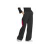 adidas Solid Color Breathable Comfortable Sports Casual Pants Women Bottoms Black JM8791