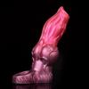 N-5214 Men's Thickened Silicone Wolf Tooth Sleeve - Enlarged Erotic Knot Design.