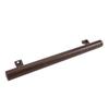 Grab   for Shower Aluminum Alloy 18.9 Inch Anti Slip   Shower Handle for Bathroom Walnut Color