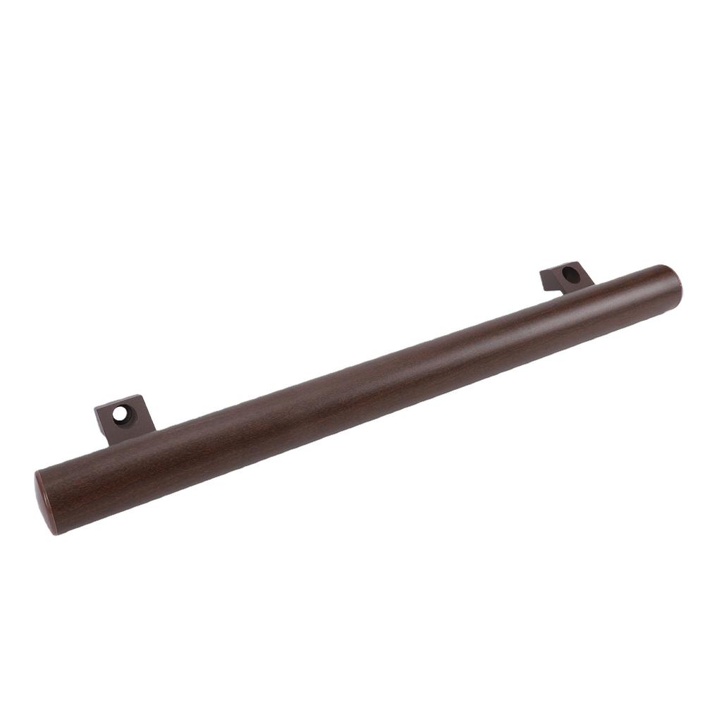 Grab   for Shower Aluminum Alloy 18.9 Inch Anti Slip   Shower Handle for Bathroom Walnut Color