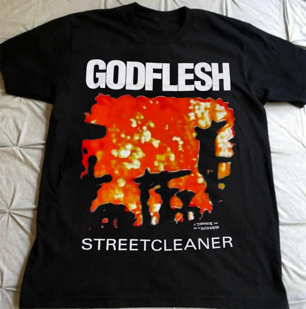 Godflesh Streetcleaner Short Sleeve Black All Size Shirt Classic Unisex T-Shirt