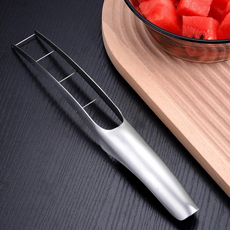 Wassermelonenschneidemaschine Sommer Wassermelonenschneider Schmutzige Hand Multifunktionaler Schneider für Melone Küchenwerkzeuge