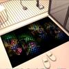 Five Nights at Freddy's Druckteppich, Waschbarer Bodenteppich, Für Eingangsbereich Schlafsaal Waschküche Büro Arbeitszimmer, Heimdekoration Geburtstag Weihnachtsgeschenk