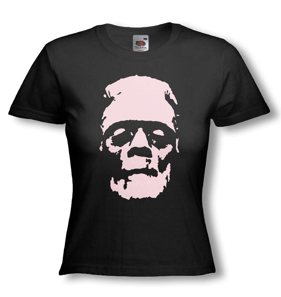 Frankensteins Monster T-shirt - Boris Karloff - VINTAGE HORROR - Ladyfit T-shirt