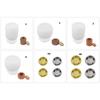 Silicone Molds Stripe Incensed Burners Moulds Candle Cup Making Molds Plaster Molds Craft Supplies Epoxy Resin Molds