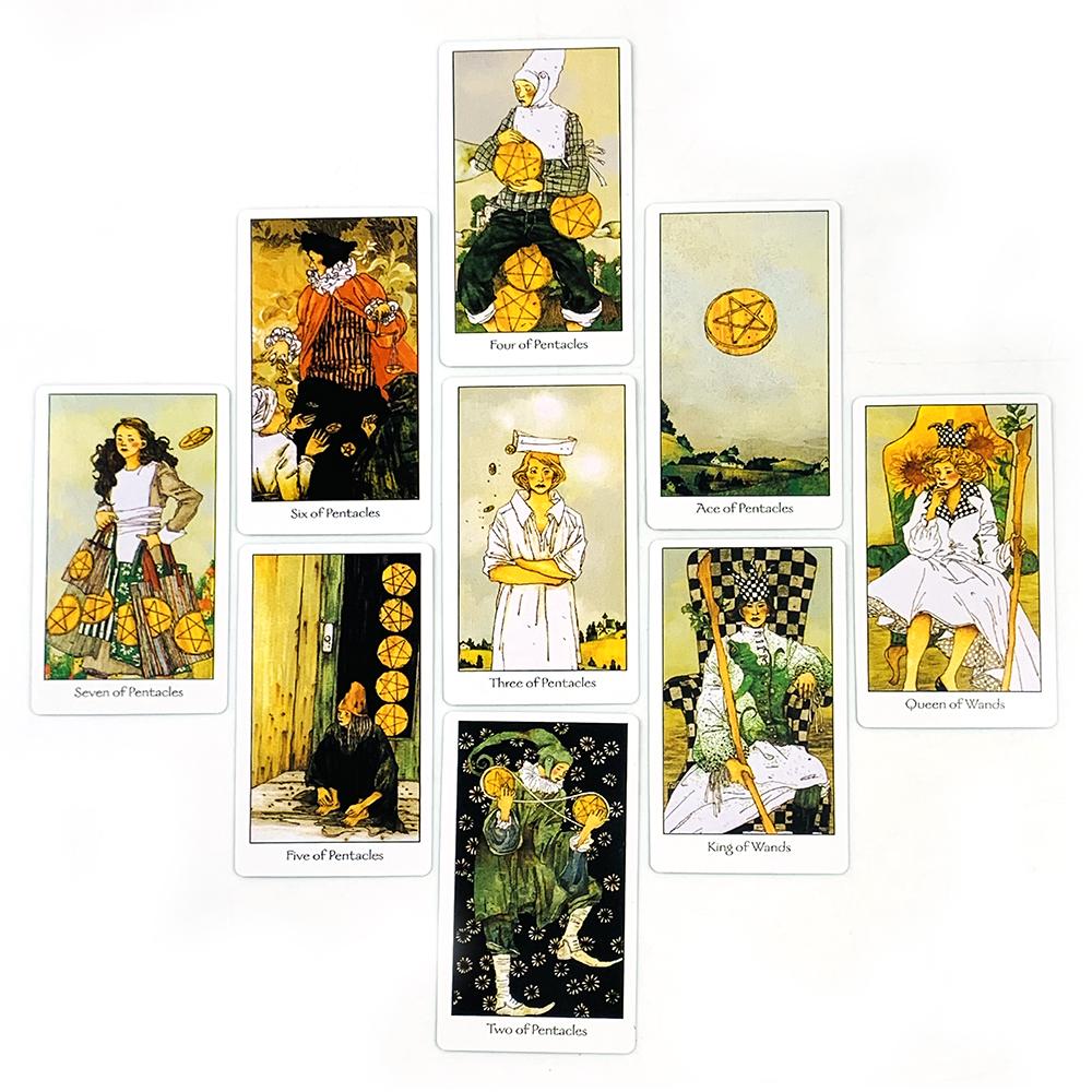 New Tarot Cards A Traditional Tarot Cards With Contemporary Artistic Oracle Card Game For Divination, Meditation & Gifts