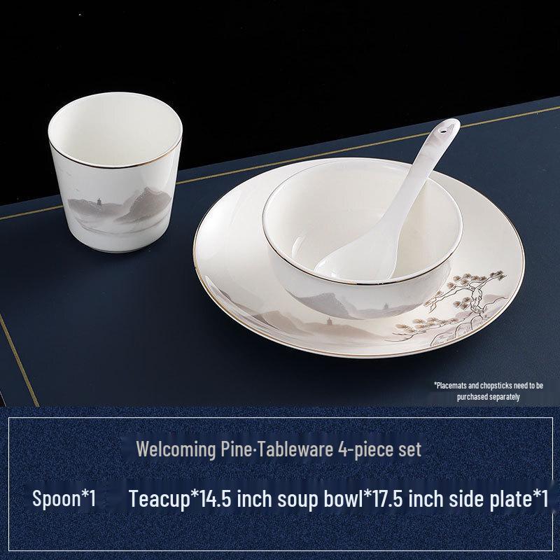 Chinese Ceramic Tableware Set