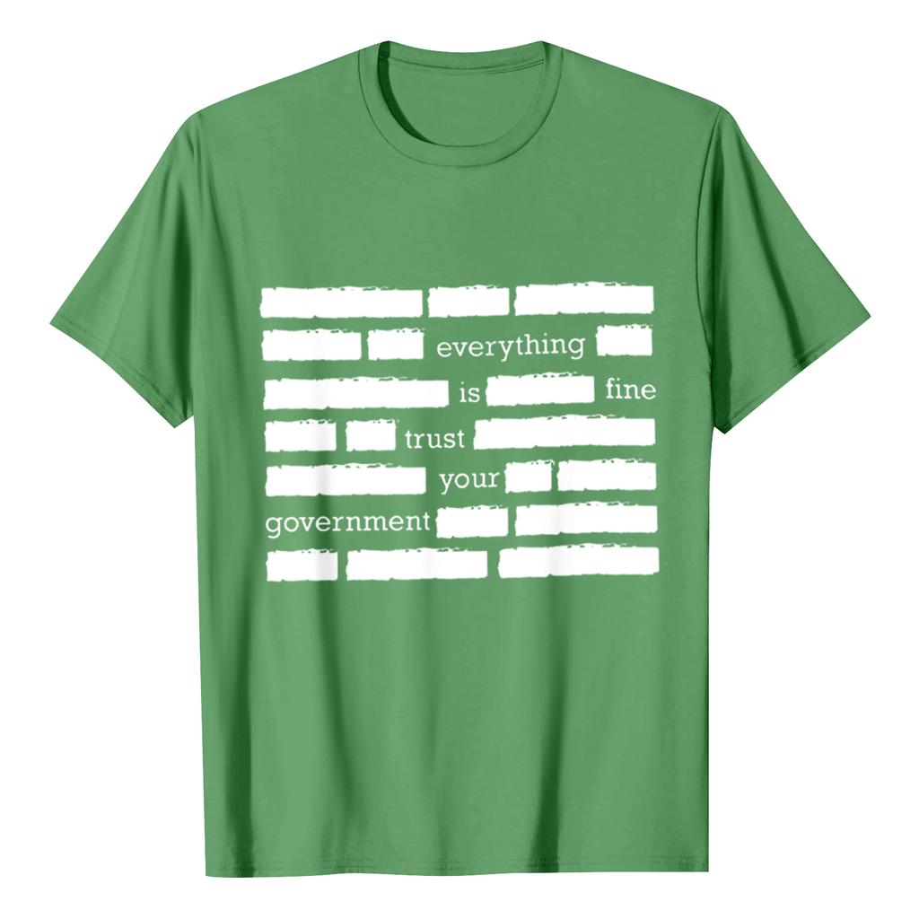 USA Anniversary Men's Casual Letter Print Short-Sleeve T-Shirt