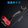 JFG Motorcycle Foot Shift Pedal Change Pedal Aluminum Anti-Slip Foldable