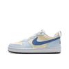Nike Court Borough Abrasion Resistant Height Increasing Low Top Skateboard Shoes Women's Blue Pink FV8120-141(Team1626-)