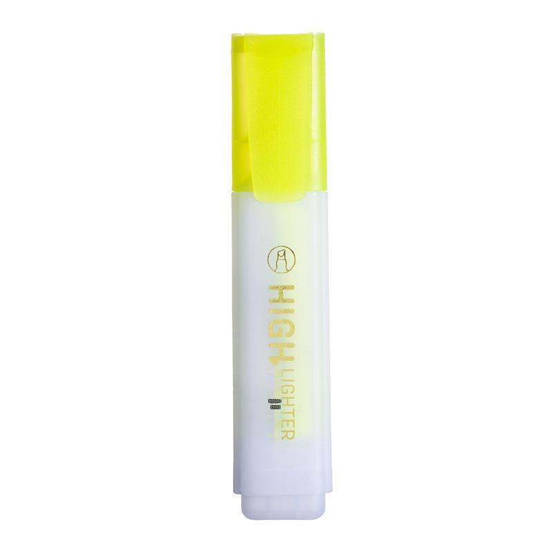 

Macaron Color Fluorescent Highlighter Pen with Oblique Tip for Students, Large Capacity Oblique Tip флуоресцентный желтый