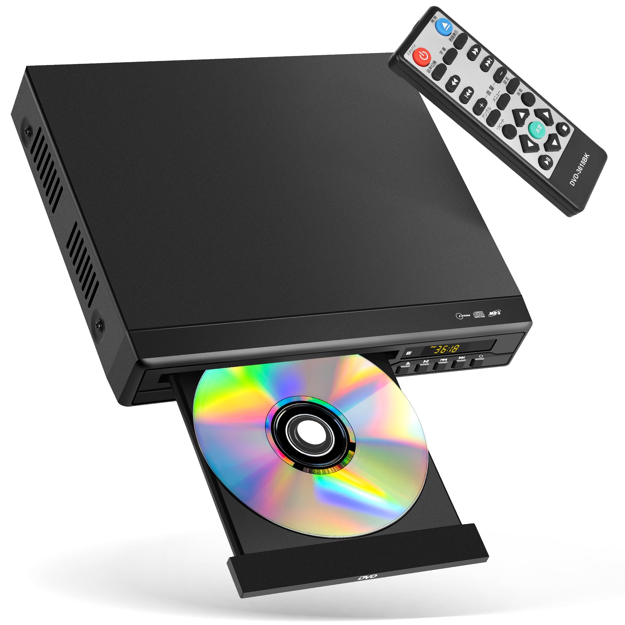 

DVD-плеєр для телевізора, 1080P, вихід HDMI/AV, без регіональних обмежень, висока сумісність з CPRM, відтворення запису цифрового ефірного мовлення, відтворення з пам яті вимкнення живлення, Sup