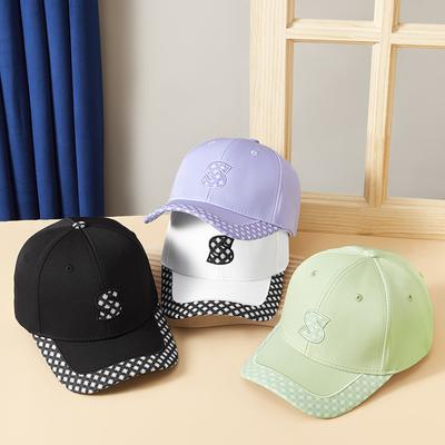 Summer New Letters Embroidered Baseball Cap Female Outdoor Sports Hat Men Simple Fashion with Duck Tongue Cap