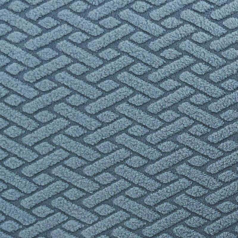 1.7m Wide Jacquard Stretch Knit Fleece Fabric for Chair Covers, Sofa Covers, and Cushion Covers, DIY Crafts