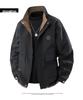 Trendy Men's Stand Collar Plus Size Street Style Jacket - Spring/Autumn Collection