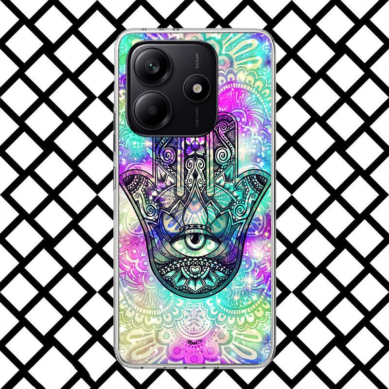 

Indian Pattern Mandala Phone Case for Xiaomi Redmi Note 15 14 14S 13 12 12S 11 Pro Plus 11E 11T 11S 10S 5G Soft Cover Fundas Red Redmi Note 13 Pro 5G